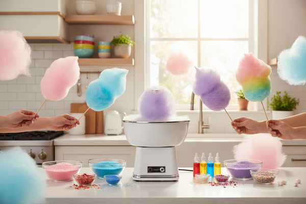 Recettes et Colorants : Comment faire de la barbe à papa originale à la maison ?